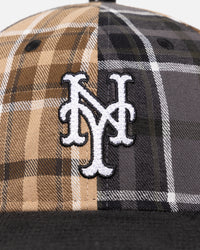 New Era New York Mets 'Multi Panel Plaid' 9FIFTY High Crown Strapback Plaid