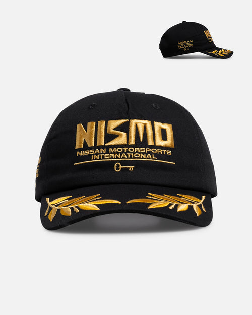 Key Street Nissan Nismo Wreath Snapback Hat Black
