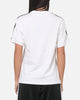 Adidas Women's 3 Stripe T-Shirt White/Black