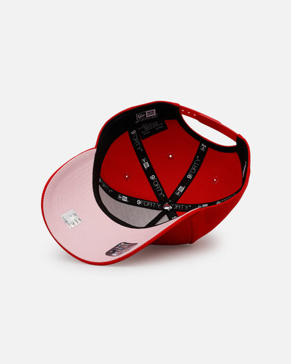New Era Atlanta Hawks 'Team Color Hearts' 9FORTY A-Frame Snapback Official Team Color