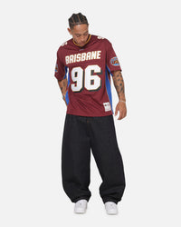 Mitchell & Ness Brisbane Lions AFL 96 Jersey Sour Cherry