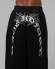Loiter Team Wipe Sweat Pants Black