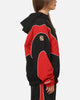 Mitchell & Ness Chicago Bulls Nylon Tracksuit Jacket Black/Red