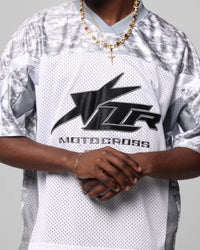 Loiter End Zone Jersey Snow Camo