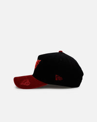 New Era Philadelphia Eagles 'Velvet Cord Certified Lover' 9FORTY A-Frame Premium Corduroy Snapback Black
