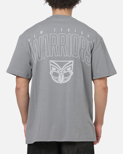 Bleacher Athletic New Zealand Warriors NRL Attrition Solid T-Shirt Grey