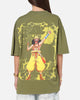 73Studio X One Piece Usopp Vintage T-Shirt Military Green