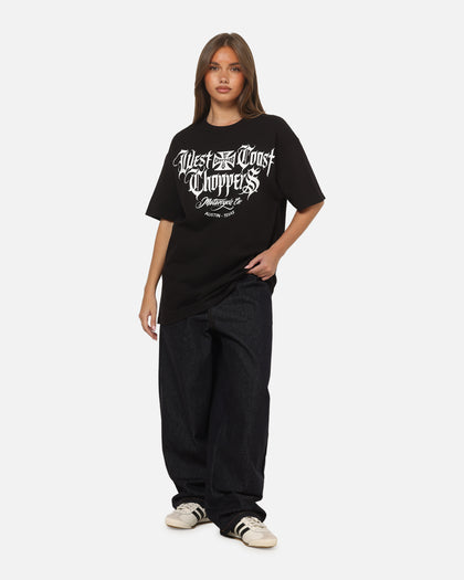West Coast Choppers Gothic Logo T-Shirt Black