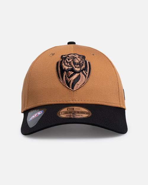 New Era Richmond Tigers 'AFL 2026' 9FORTY Strapback Med Beige