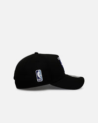 New Era Chicago Bulls 'Black And Sky Blue' 9FORTY A-Frame Snapback Black/Sky Blue