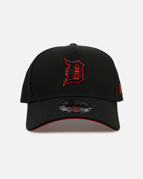 New Era Detroit Tigers 'Easy Black And Scarlet' 9FORTY A-Frame Snapback Black/Scarlet