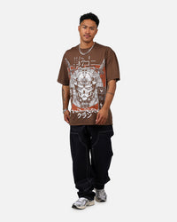 The Anti Order Warrior Clan T-Shirt Washed Brown