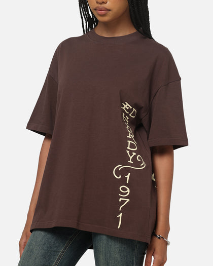 Ed Hardy Panther T-Shirt Brown