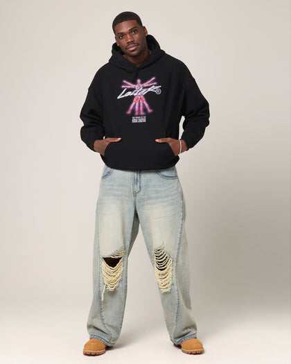 Loiter Human Condition Hoodie Black