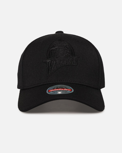 Mitchell & Ness Golden State Warriors 'Triple Black Core Classic' MVP Snapback Black
