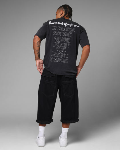 Loiter Marvel Symbiote Vintage T-Shirt Black