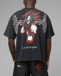 Loiter x Sonic Chrome Shadow T-Shirt Black