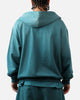 American Thrift Zip Hoodie Washed Teal