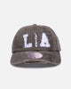 Mitchell & Ness Los Angeles Lakers 'Collegiate' Dad Fit Strapback Washed Chocolate