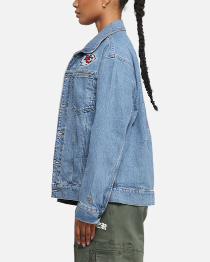 New Era Kansas City Chiefs NFL Denim Jacket Dark Blue