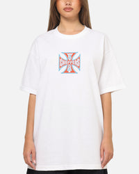 West Coast Choppers 80's Chiseled Logo T-Shirt White