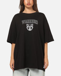 Bleacher Athletic New Zealand Warriors NRL Embroidered Logo T-Shirt Black