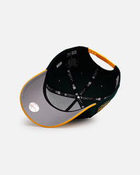 New Era Oakland Athletics 'Oakland Forever' 9FORTY A-Frame Snapback Green/Yellow