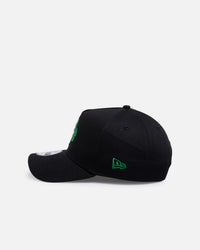 New Era Atlanta Braves 'St.Patrick's Day' 9FORTY A-Frame Snapback Black/Green