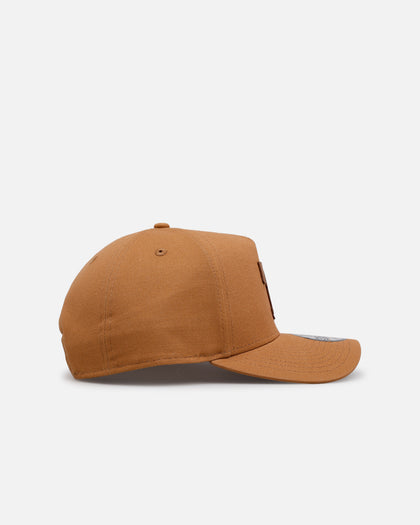 New Era Texas Rangers 'Wheat Canvas' 9FORTY A-Frame Snapback Wheat