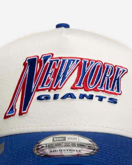 New Era New York Giants "NFL 26 AU Two Tone Chrome" 9Forty A-Frame Snapback Official Team Colours