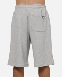 Majestic Athletic Los Angeles Dodgers Blackletter Fleece Shorts Light Marle Grey