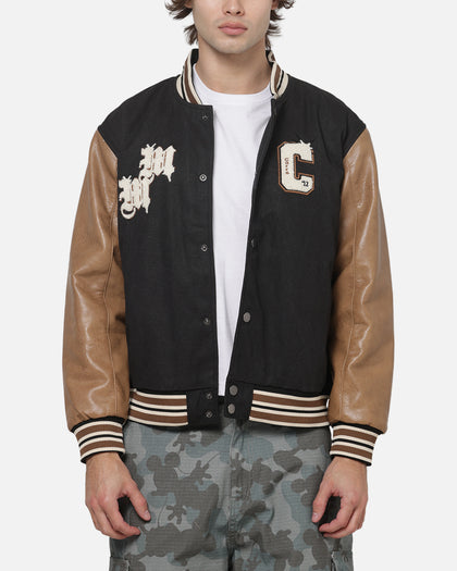 Carré x Disney Mickey & Friends Varsity Jacket Washed Black