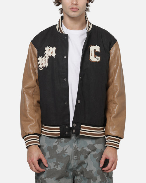 Carré x Disney Mickey & Friends Varsity Jacket Washed Black