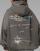 Loiter Speedform Hoodie Washed Charcoal