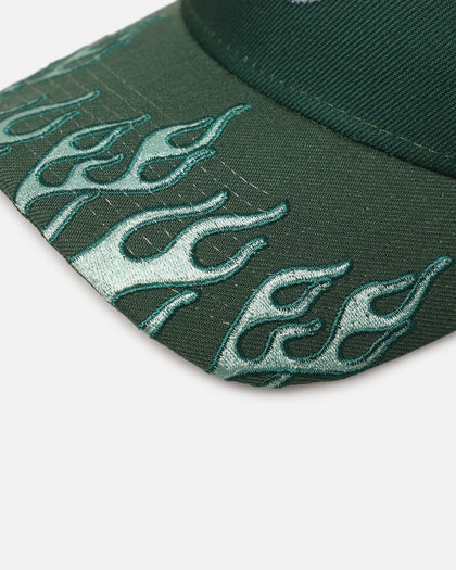 New Era Philadelphia Eagles 'Sundyed Flames' 9FORTY A-Frame Snapback Pine Green