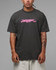 Loiter Cyber Logo T-Shirt Vintage Black