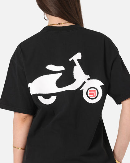 S Double Ultra Glide T-Shirt Washed Black