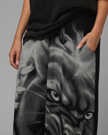 Loiter Airbrush Sweatpants Black