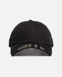 Mitchell & Ness Chicago Bulls 'Cut Brim' Dad Fit Strapback Black