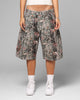 Loiter Biker Jorts Real Tree Camo