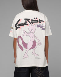 Pokémon By Loiter Mewtwo Heavyweight T-Shirt Off White