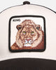 Goorin Bros The King Lion Trucker Snapback Off White/Black