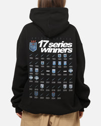 Mitchell & Ness New South Wales Blues 17 X Series Vintage Hoodie Black