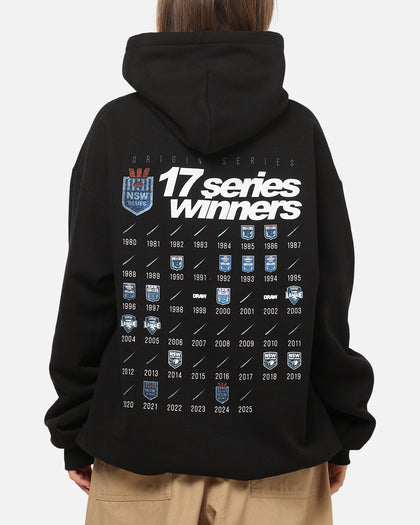 Mitchell & Ness New South Wales Blues 17 X Series Vintage Hoodie Black