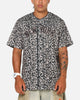 Majestic Athletic New York Yankees Leopard Baseball Button Up Shirt Leopard