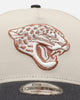 New Era Jacksonville Jaguars 'Smooth' 9FORTY A-Frame Snapback Stone