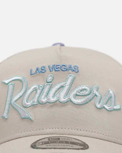 New Era Las Vegas Raiders 'Pastel 2.0' 9FORTY A-Frame Snapback Stone