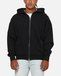 Saint Morta Divinity Zip Hoodie Vintage Black