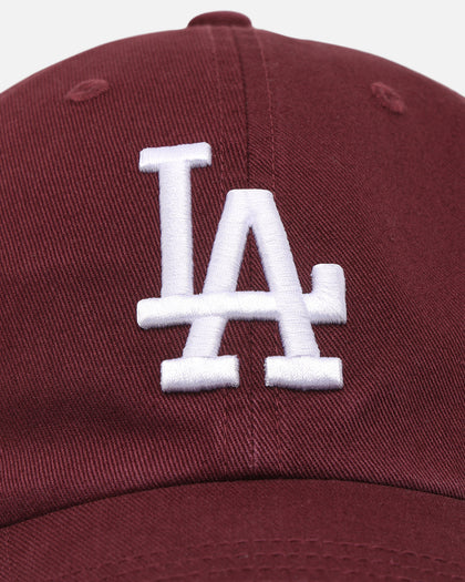 47 Brand Los Angeles Dodgers 'Ballpark' 47 Clean Up Strapback Dark Maroon