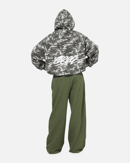 Carre Grit Hoodie Black Camo